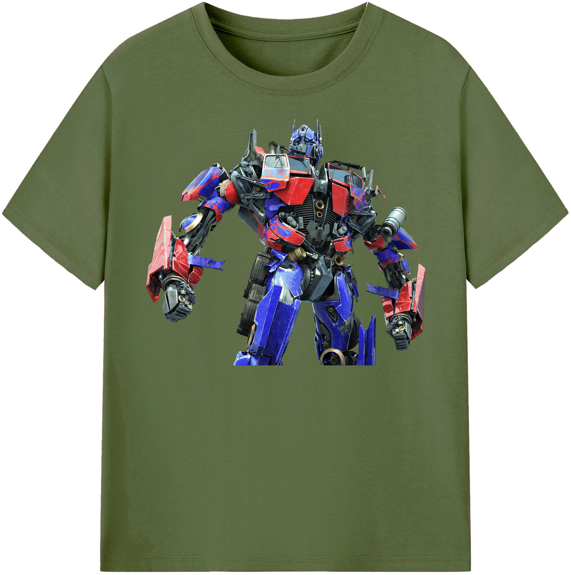 （画像用）  綿100％半袖Tシャツ（フロントプリント）